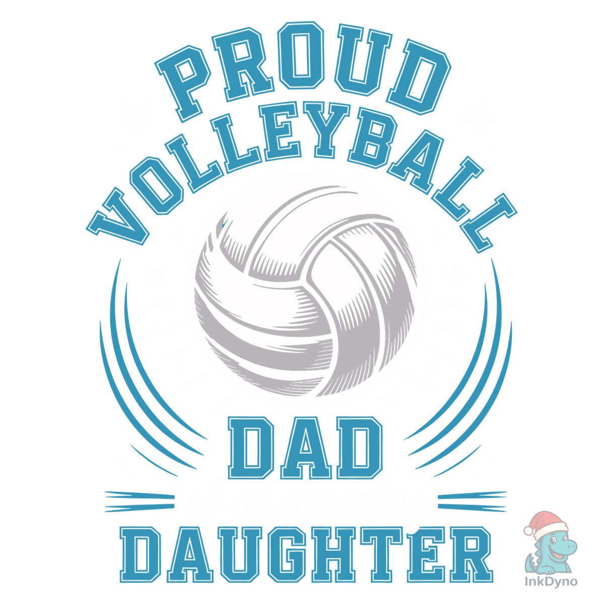 Proud Volleyball DAD Father's Day