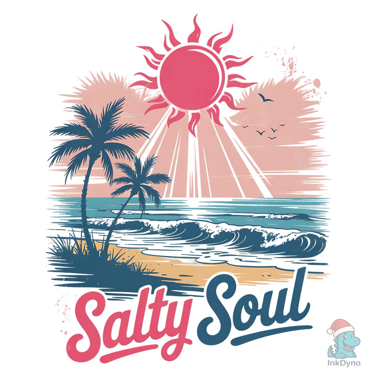 Salty Soul Summer Beach Vibes Trendy