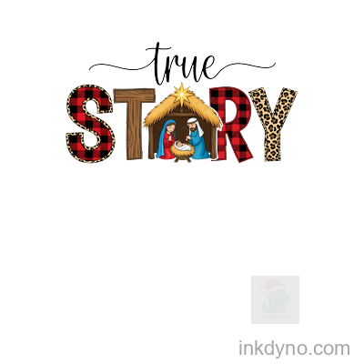 Nativity Scene Christmas Story Dtf Transfer Design — DTF Transfer