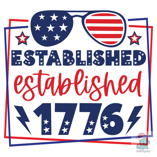 Established 1776 - DTF Transfer