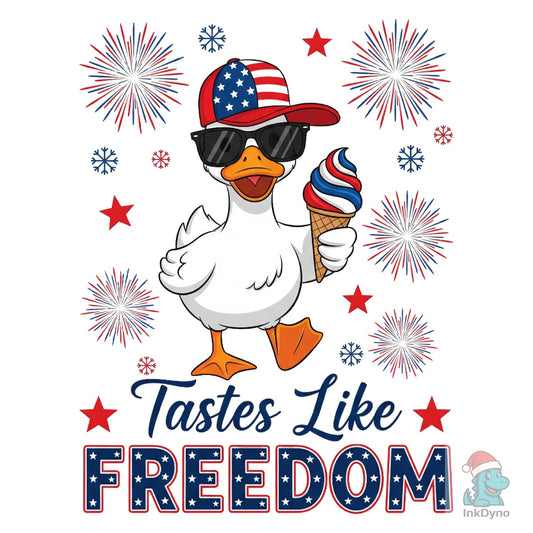 Tastes Like Freedom Goose 4th of July - DTF Transfer
