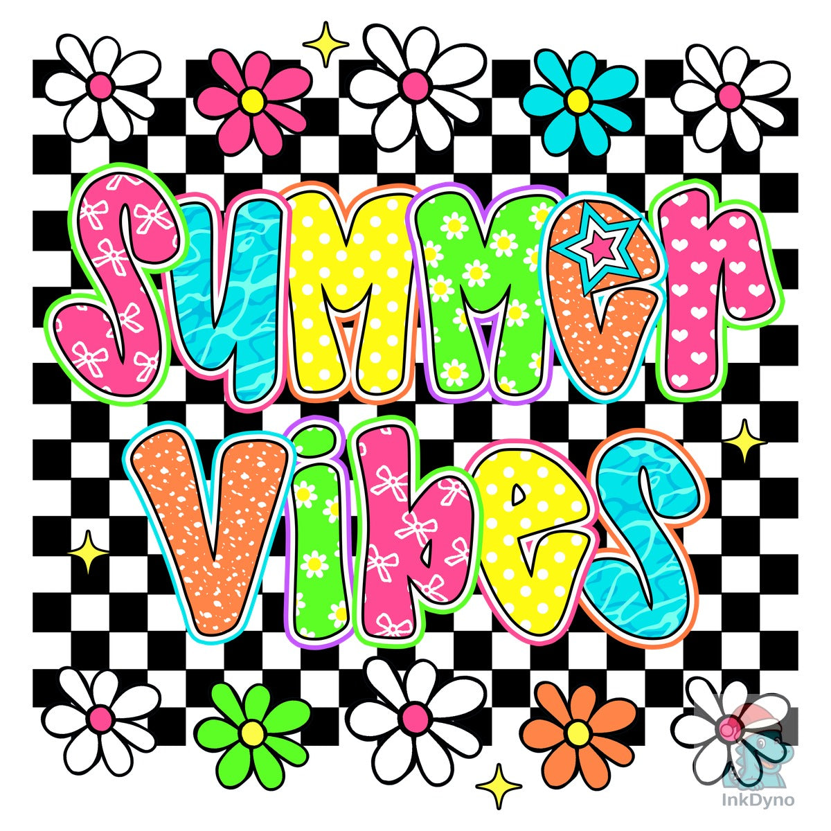 Checkered Summer Vibe Summer