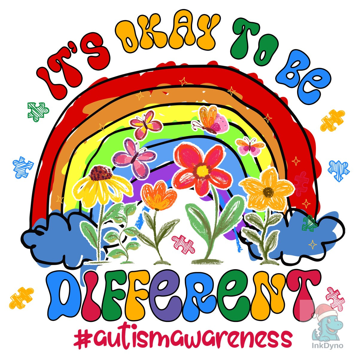 Is Okay to Be Defferent. Autism Day