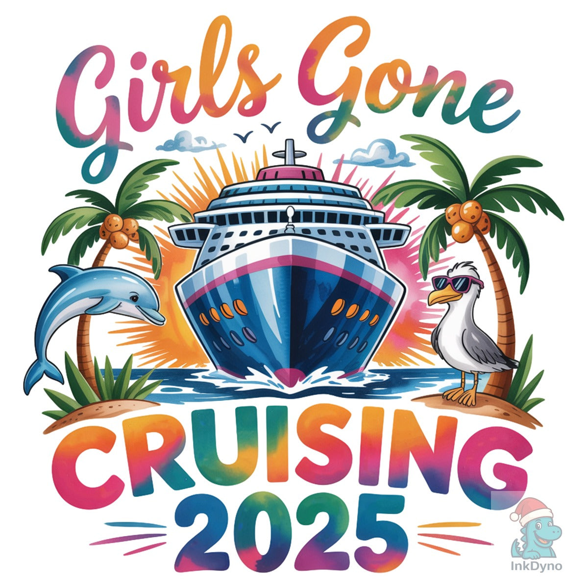 Girls Gone Cruising 2025 Sublimation