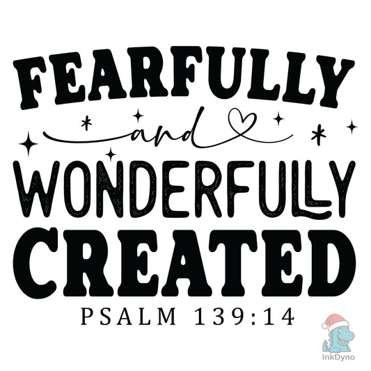 Fearfully and Wonderfully Religious - DTF Transfer