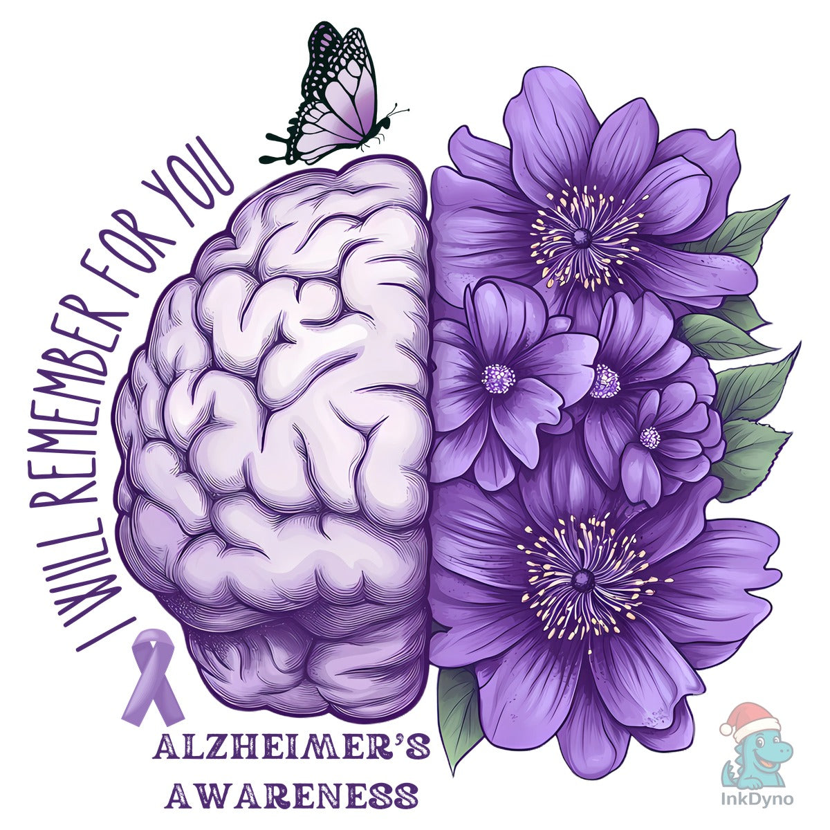 Alzheimer's Awareness T-shirt Design