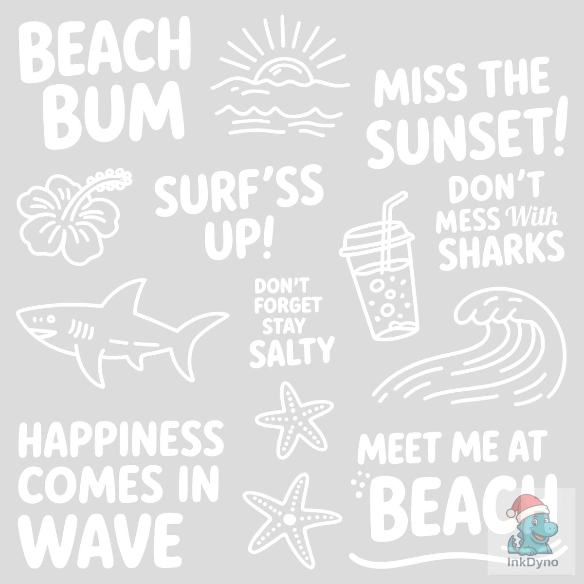 Funny Beach Sunset Quotes T-shirt