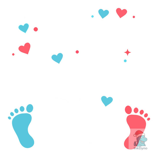 Team Baby Gender Reveal T-Shirt - DTF Transfer