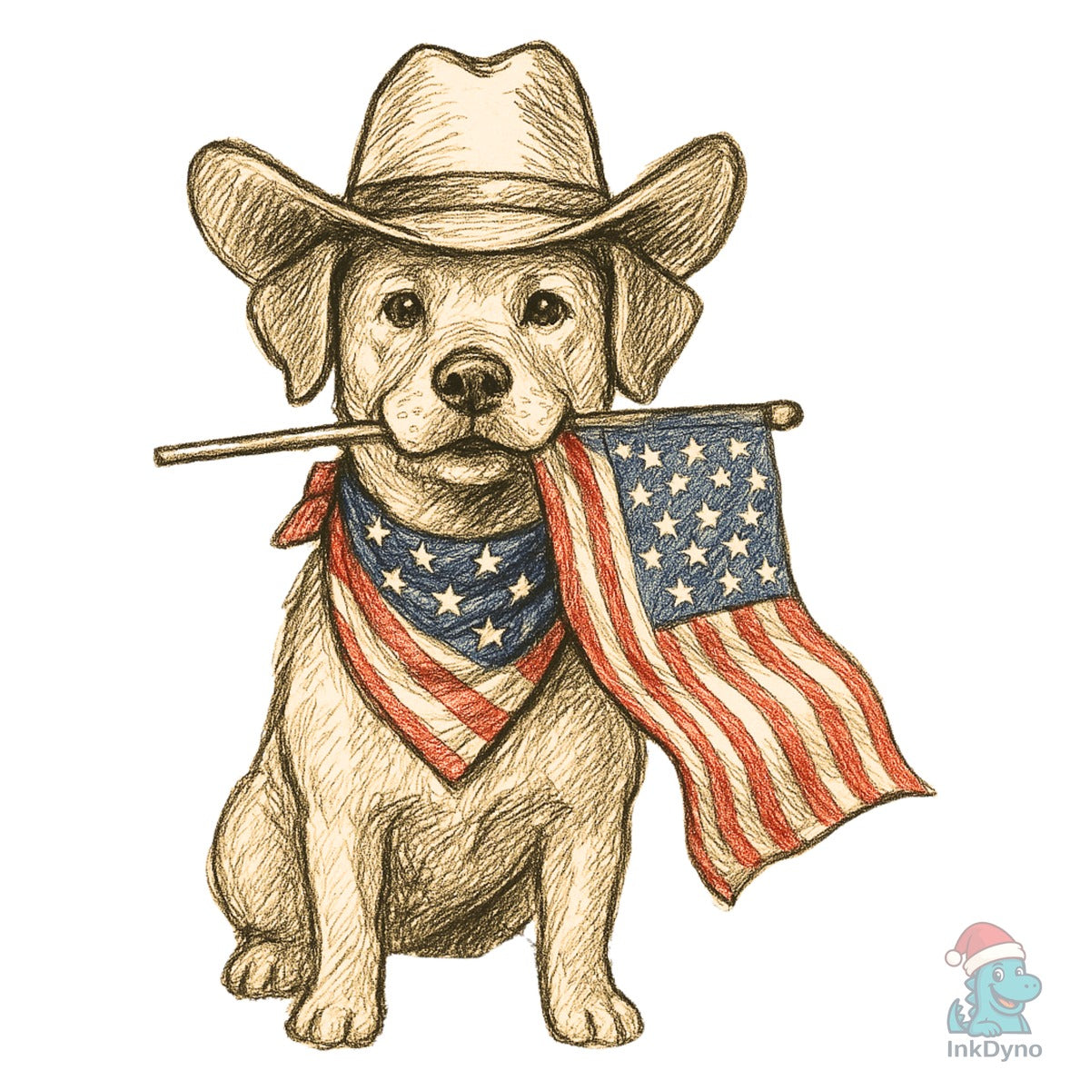 Western American Pride Pooch Western