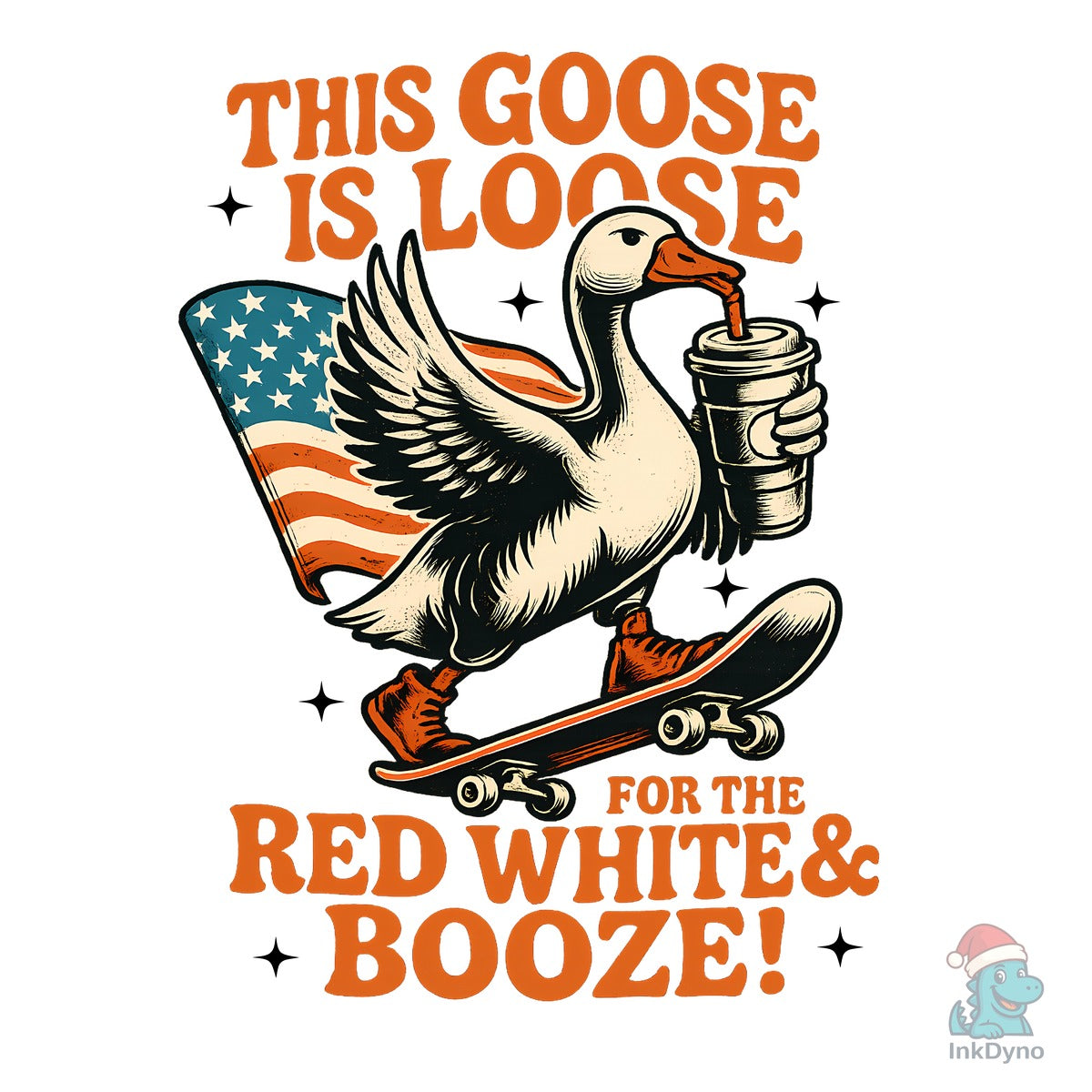 The Goose is Loose for the Red White