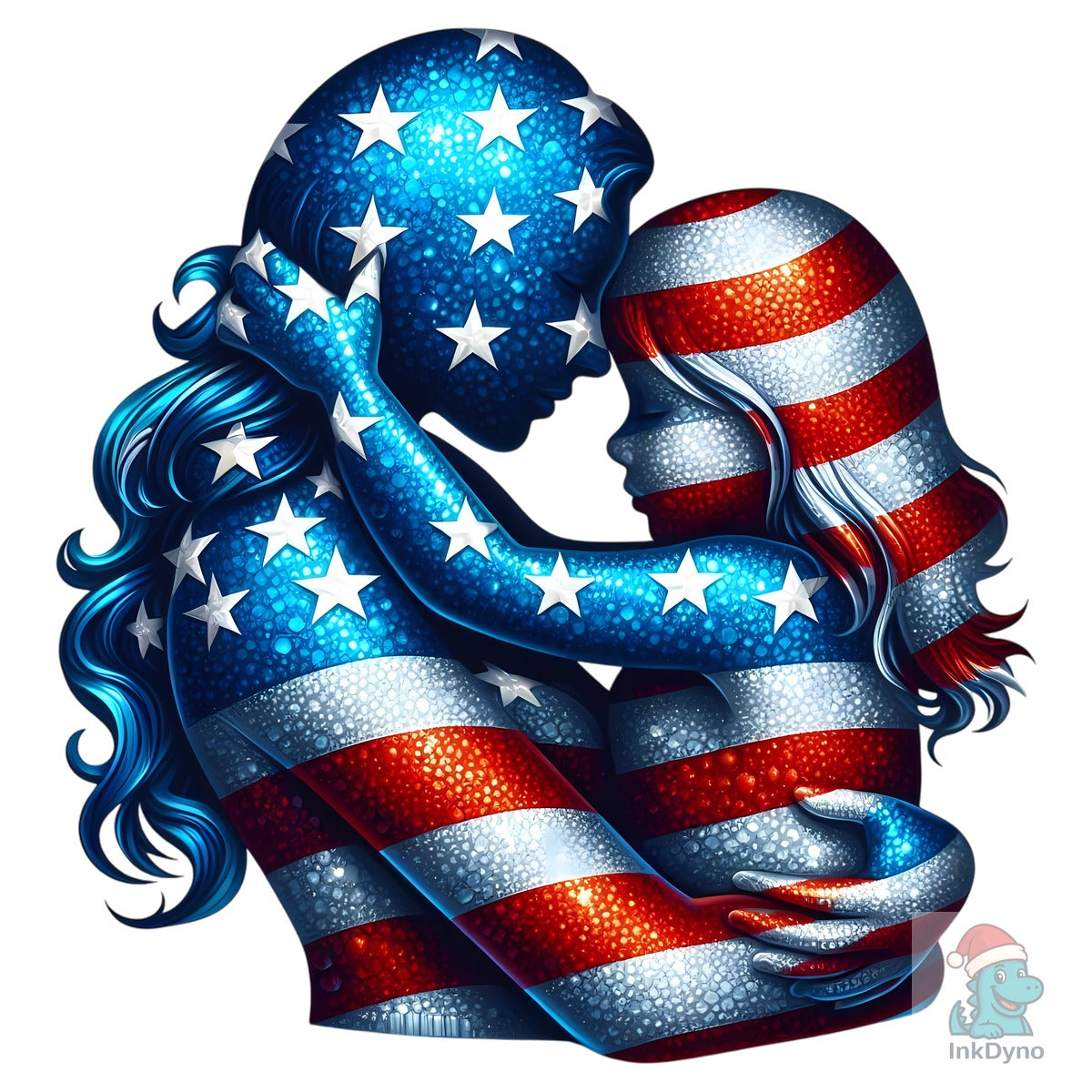 American Mother Daughter 4th of July