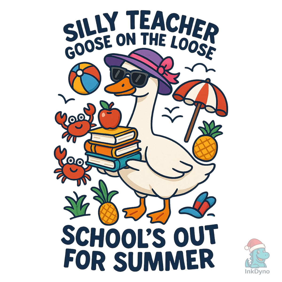 Silly Teacher Goose on the Loose