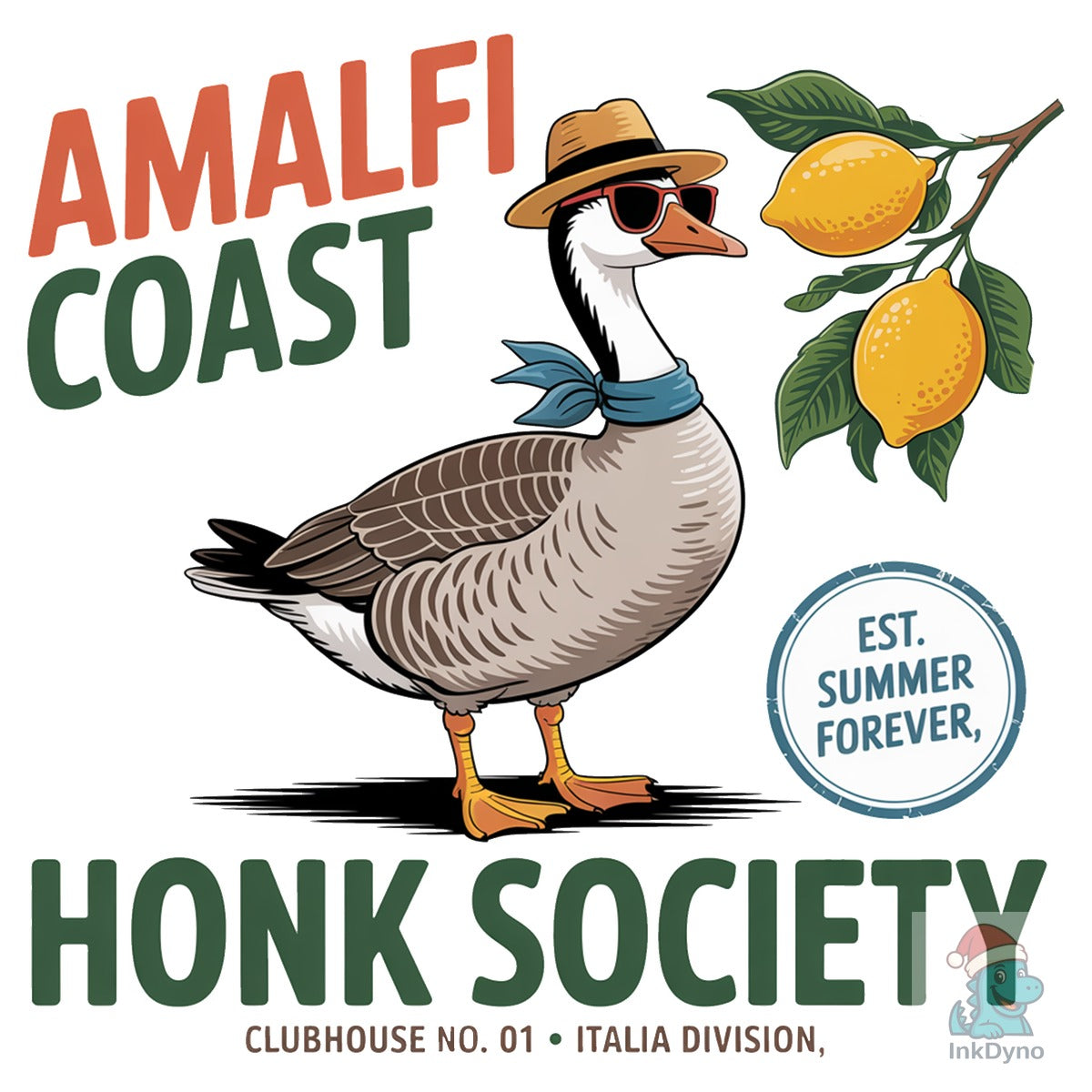 Amalfi Coast Honk Society Goose