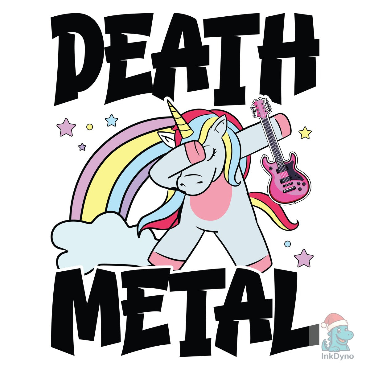 Death Metal Heavy Metal Unicorn T-Shirt