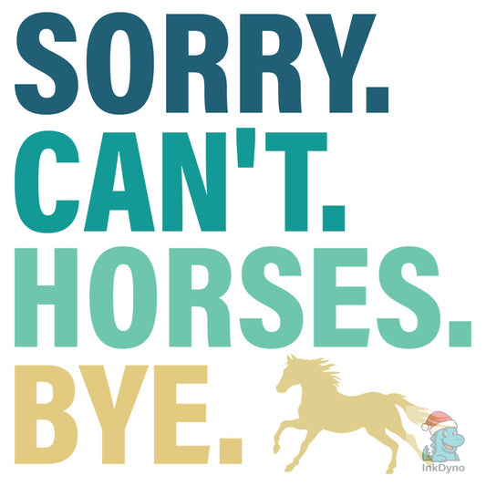 Horses Horseback Riding Women Girls - DTF Transfer