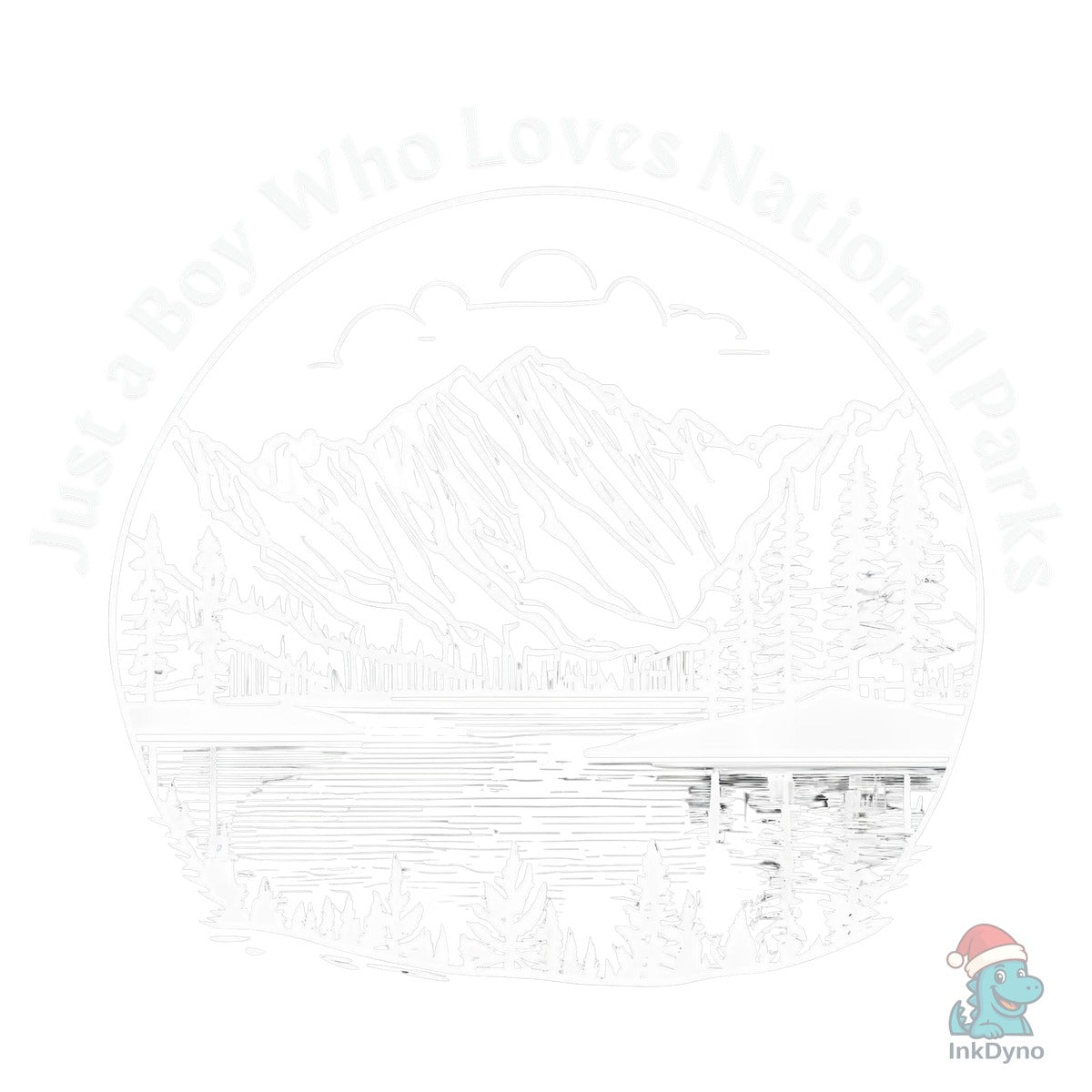 Just a Boy Who Loves National Parks Tee