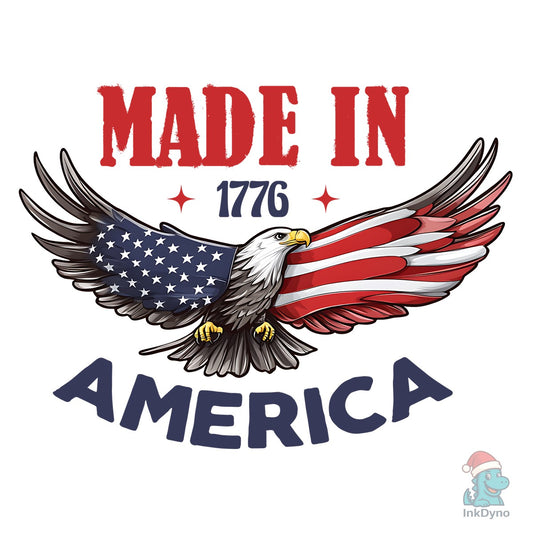 Made in 1776 America - DTF Transfer