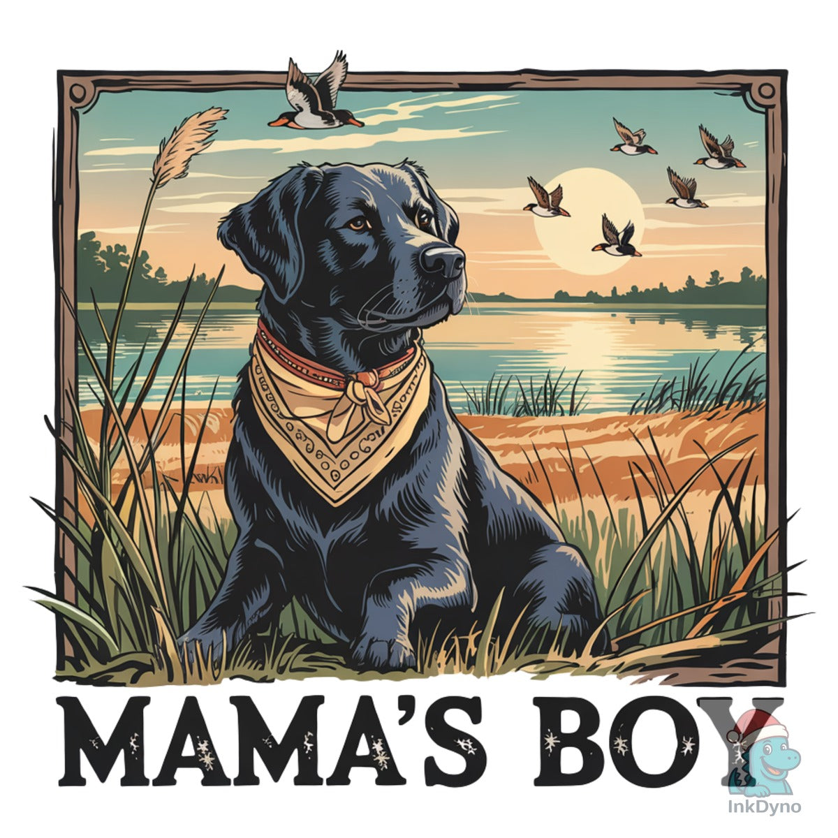 Mama's Boy Hunting Lab