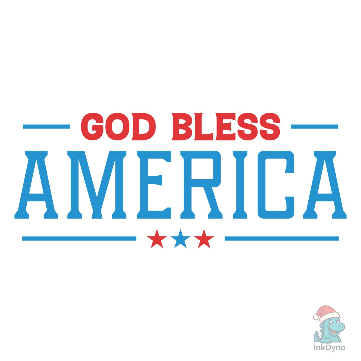 4th of July T-shirt God Bless America