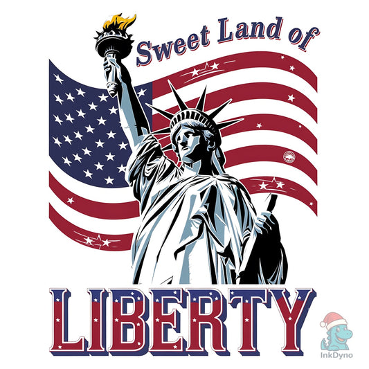 4th of July Vintage Liberty Design - DTF Transfer