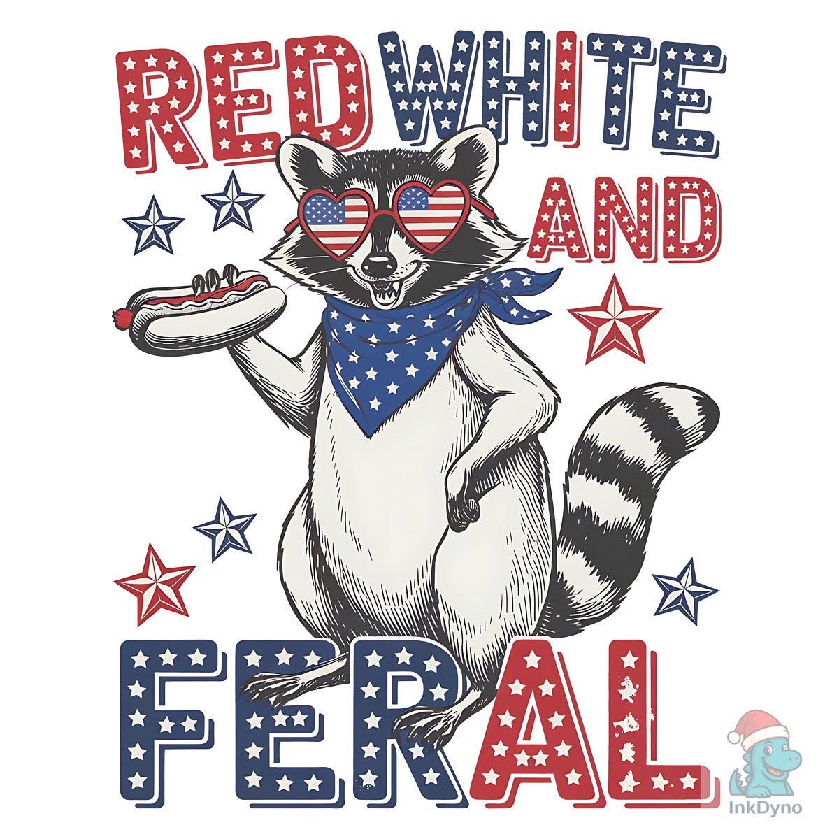 4th of July Vintage Design