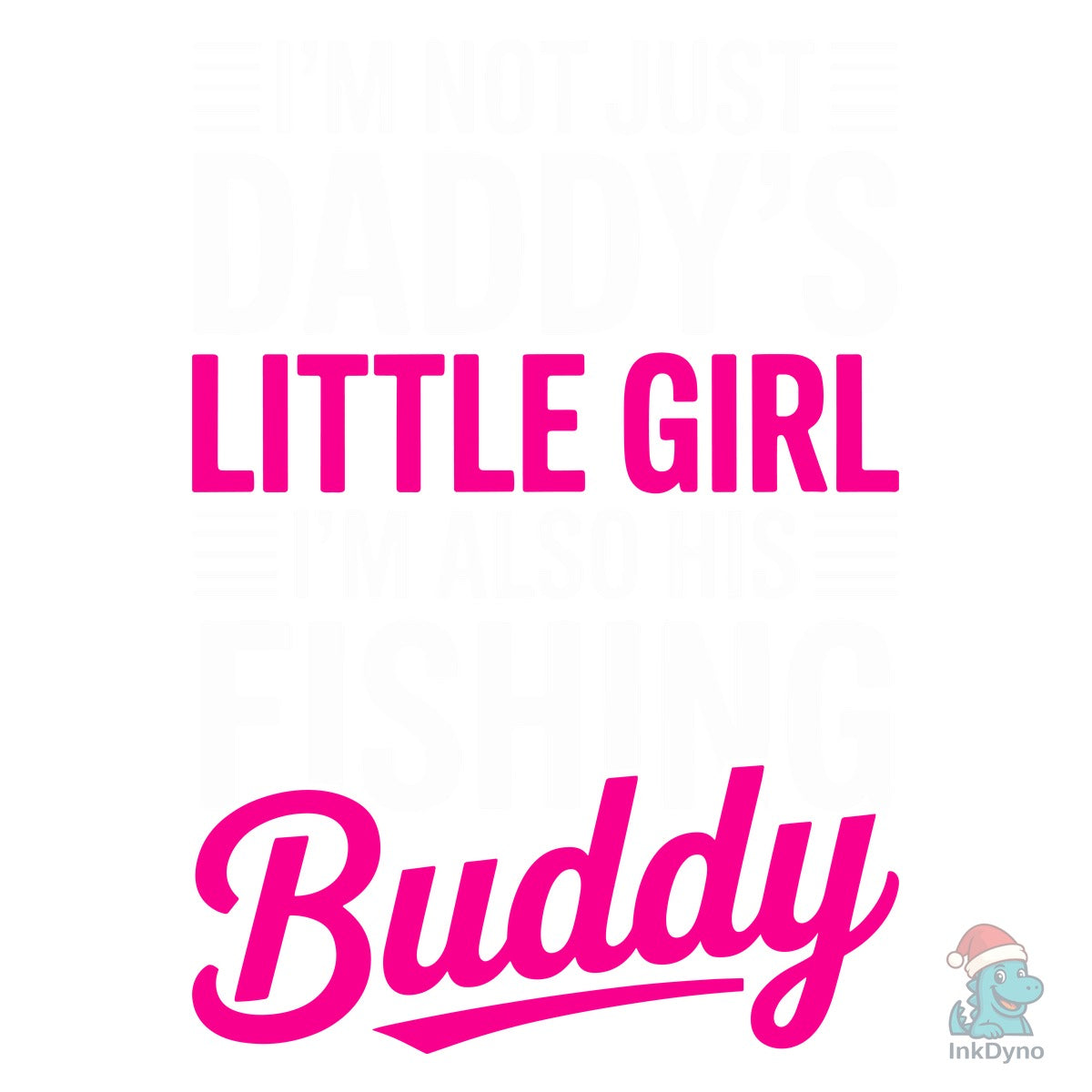 Daddy's Little Girl Fishing Buddy TShirt