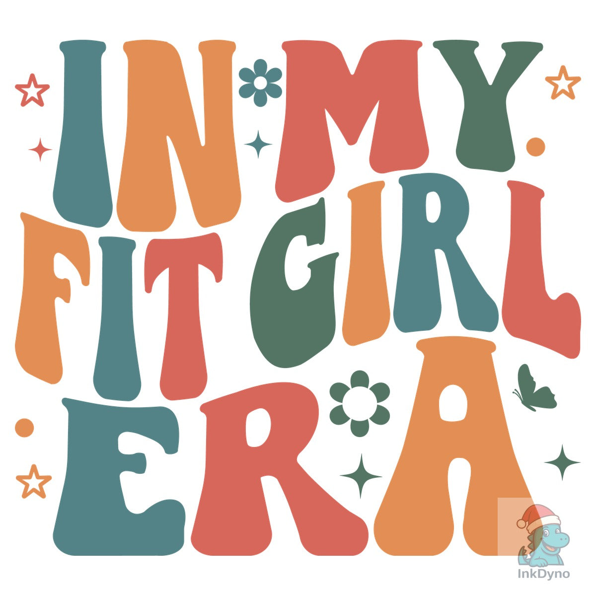In My Fit Girl Era T-shirt Design