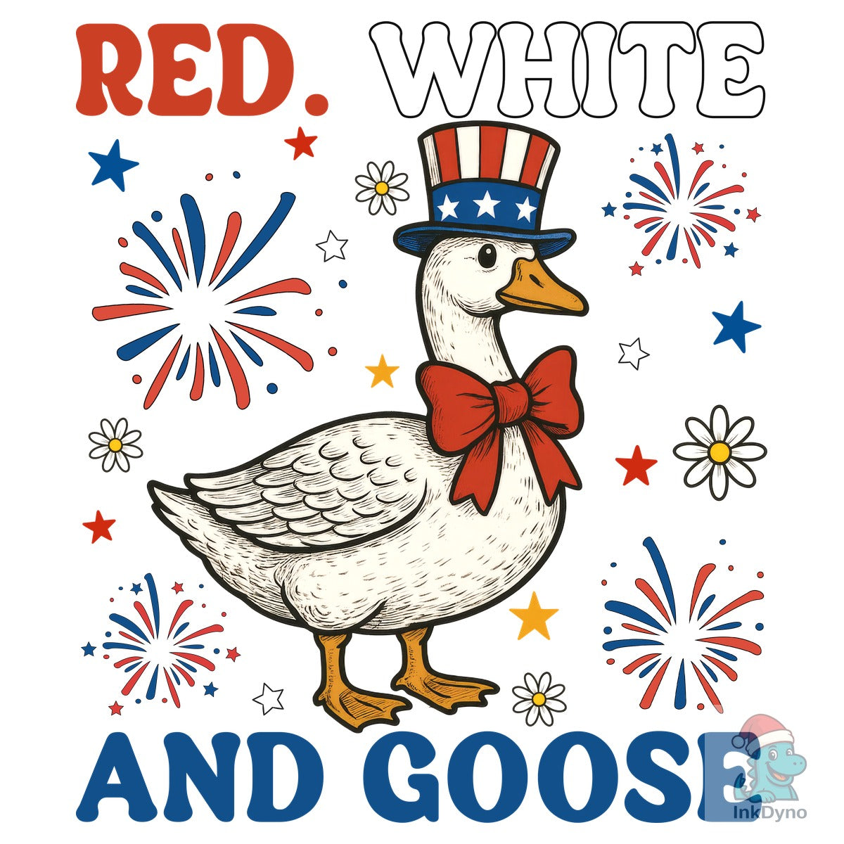 Red White & Goose