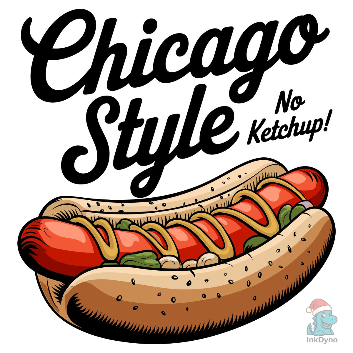 Chicago Style Hotdog No Ketchup