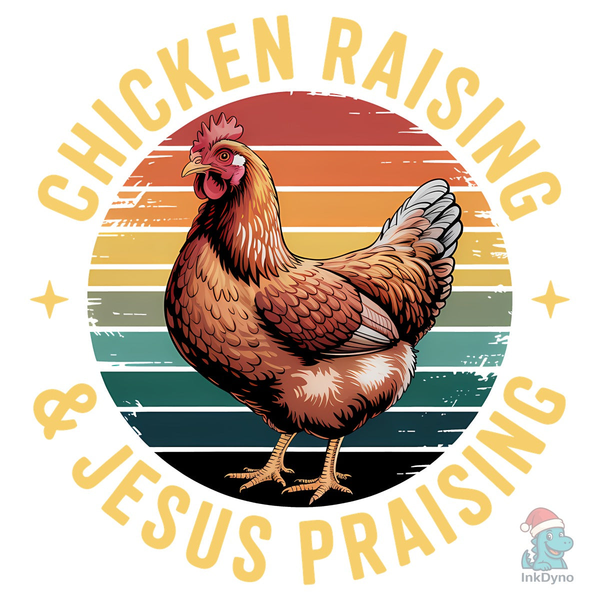 Christian Chicken Raising Jesus Praising