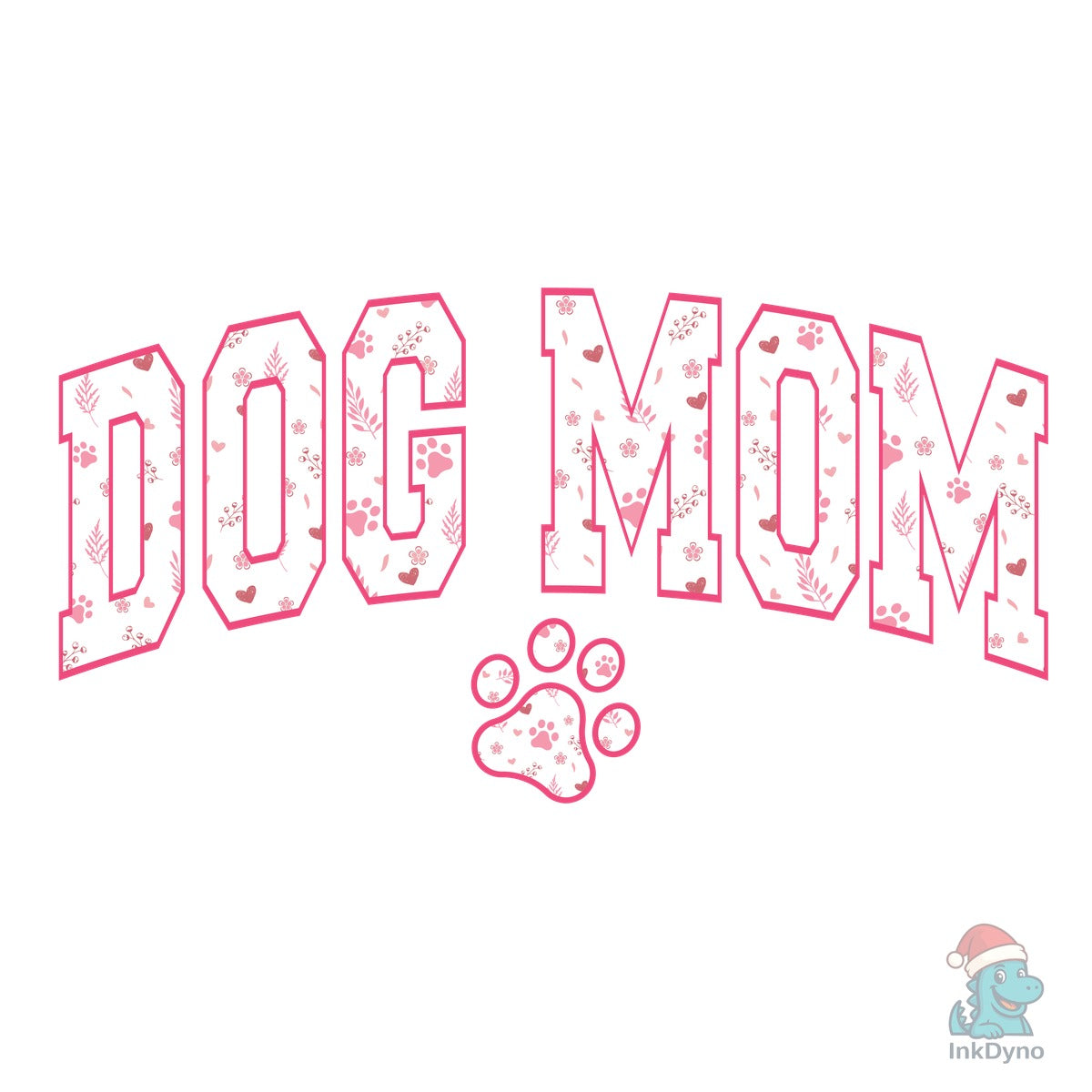 Personalized Dog Mom Paw Mom's Day