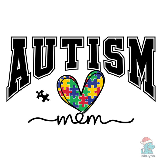 Autism Mom Autism Awareness - DTF Transfer