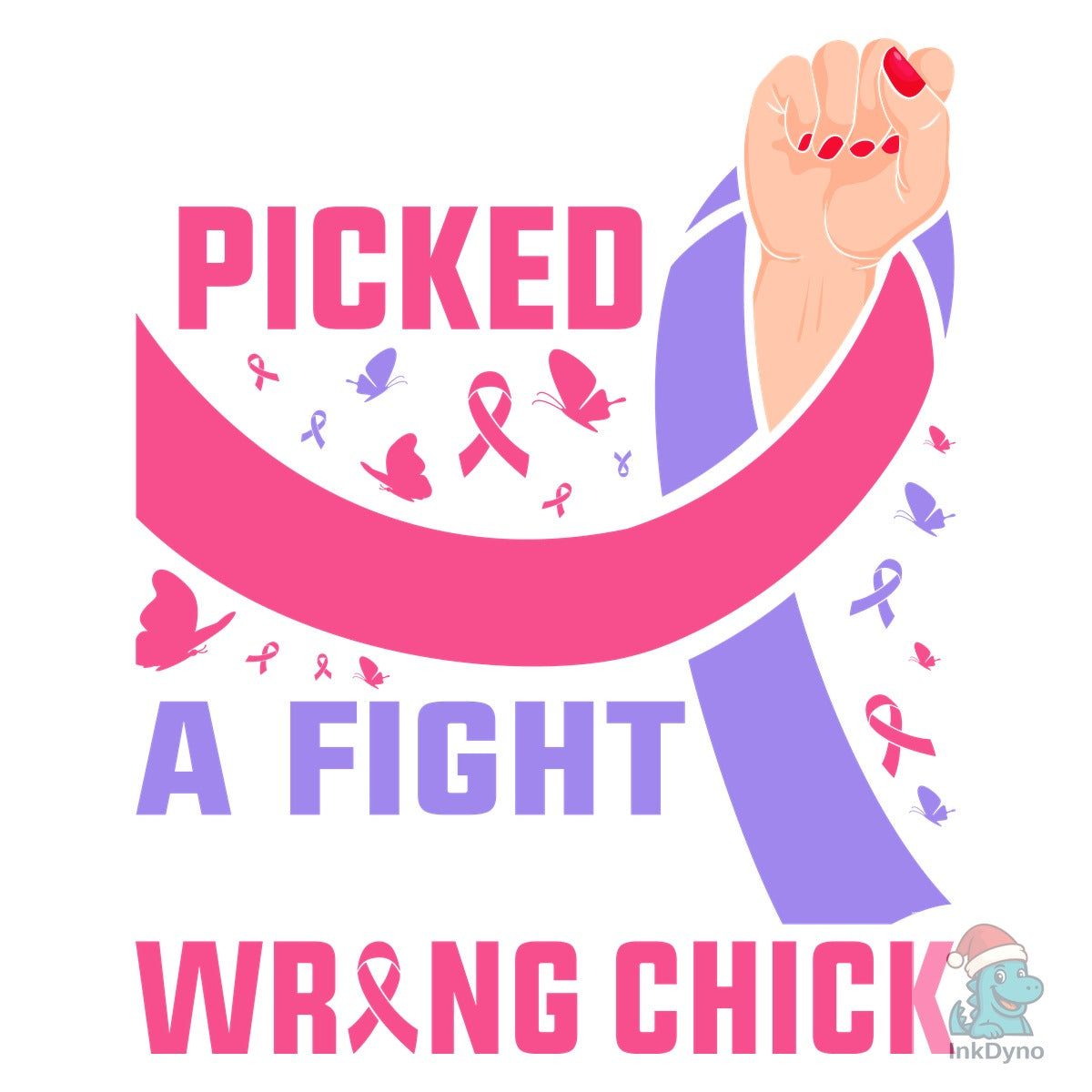 Cancer Picked a Fight Awareness T-Shirt
