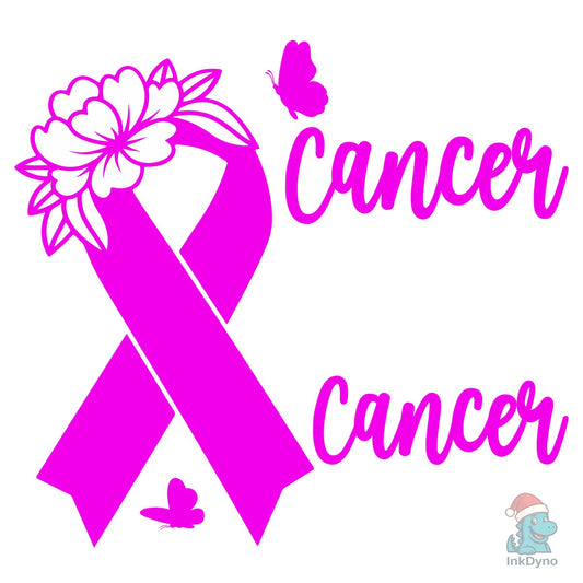 I Hope Cancer Gets Awareness T-Shirt - DTF Transfer