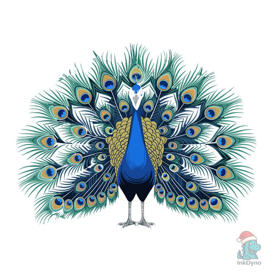 Fear the Peacock - DTF Transfer