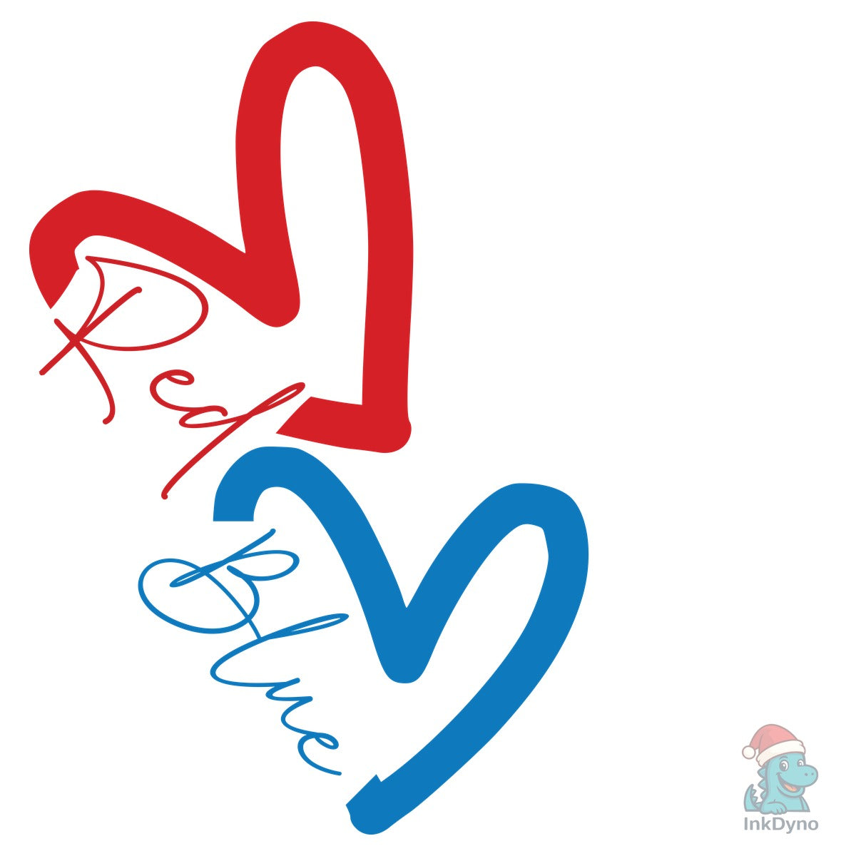 Heart 4th of July Red White Blue Pa
