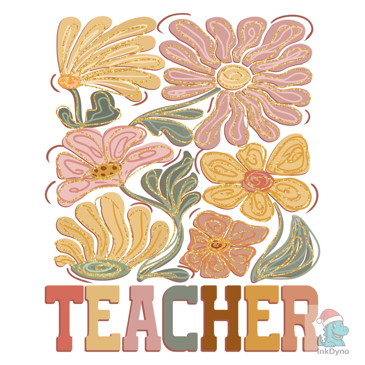 Wildflower Teacher Floral Teacher