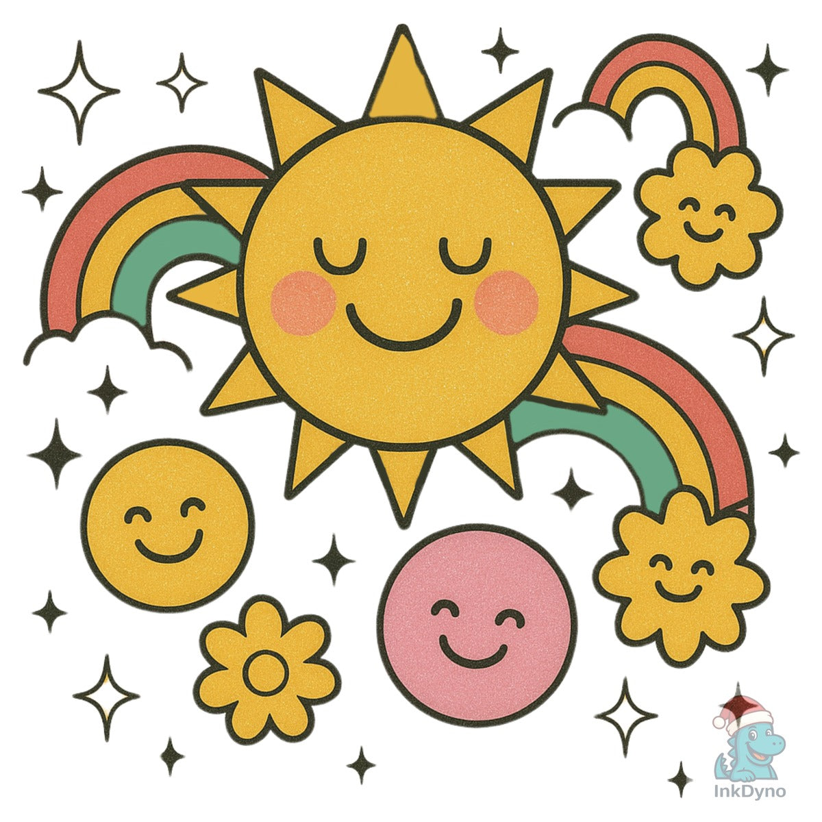 Groovy Summer Smile Hoodie