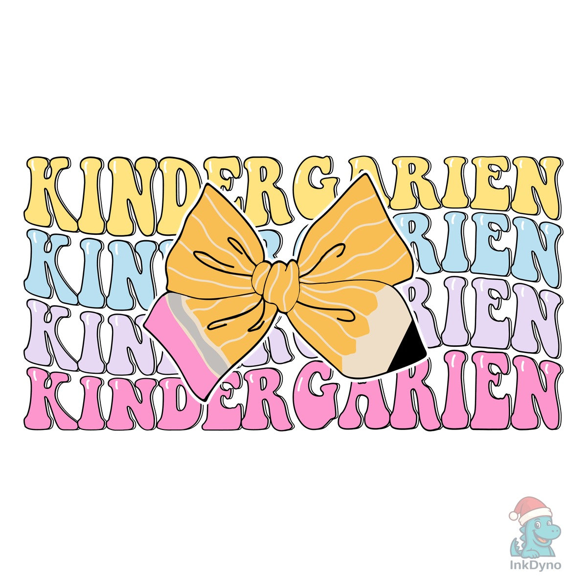 Kindergarten Pencil Bow Preschool