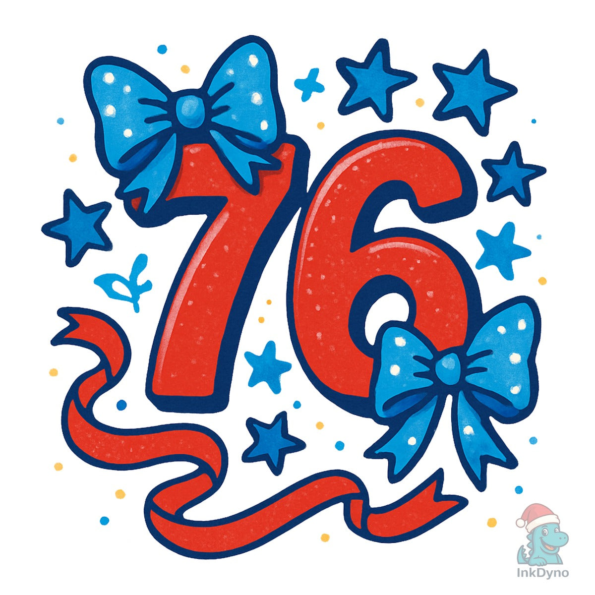 Coquette 1776 Retro America Bow