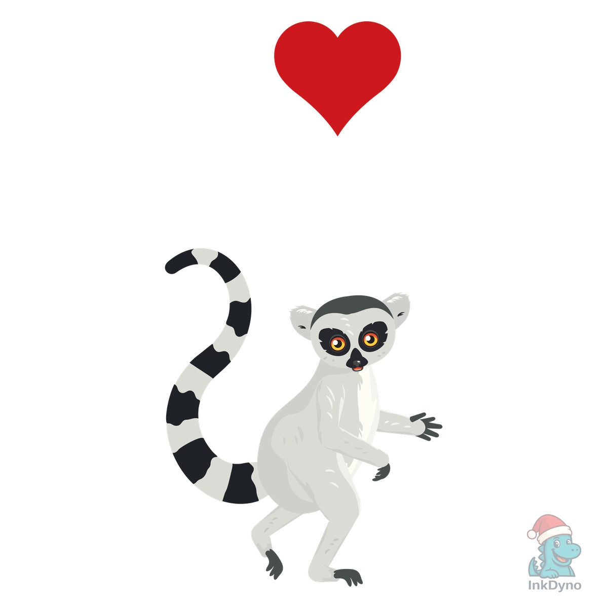Lemur I Love Lemurs Cute Jungle Animal.