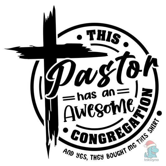 Pastor Gift Funny Church - DTF Transfer