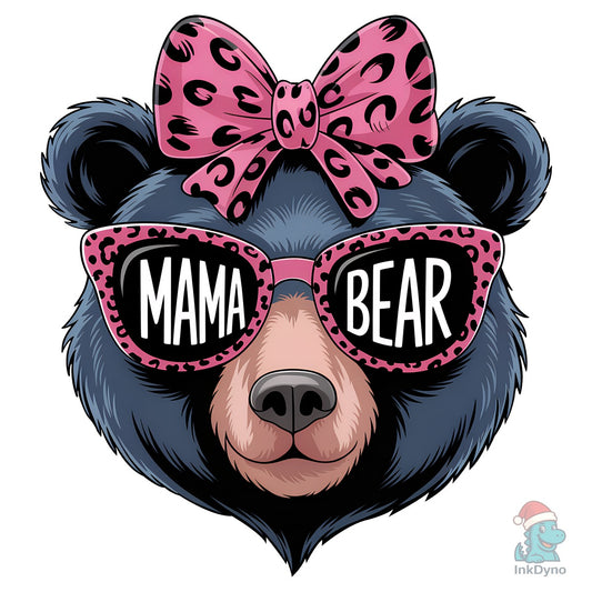 Mama Bear Sunglasses Tee - DTF Transfer
