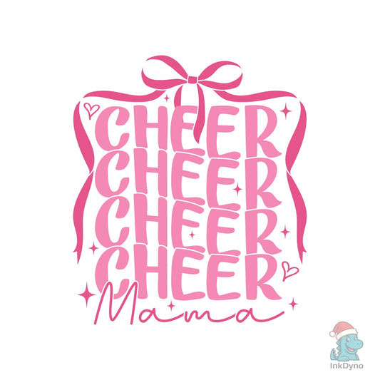 Cheer Mama Coquette Cheerleader - DTF Transfer