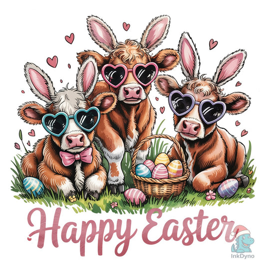 Easter Bunny Personalized Mug Design - DTF Transfer