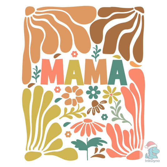 Floral Mama Mama Flower Coquet - DTF Transfer