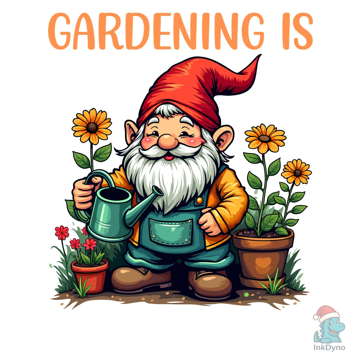 Gardening is My Gnome-work T Shirt