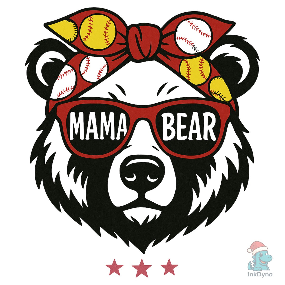 Mama Bear Baseball Mom
