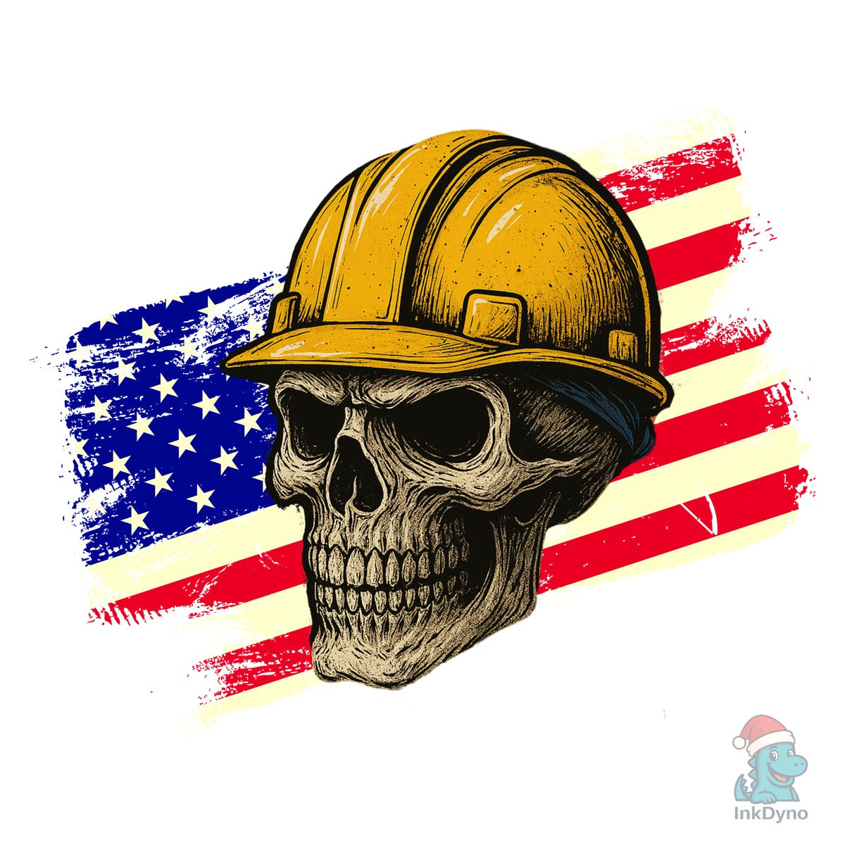 Skull Hard Hat Construction Skull