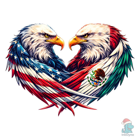 USA Mexico Eagles Cinco De Mayo Mexican - DTF Transfer